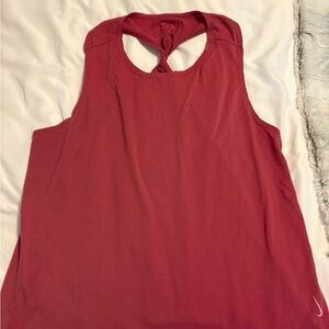 Women's pink Nike tank top